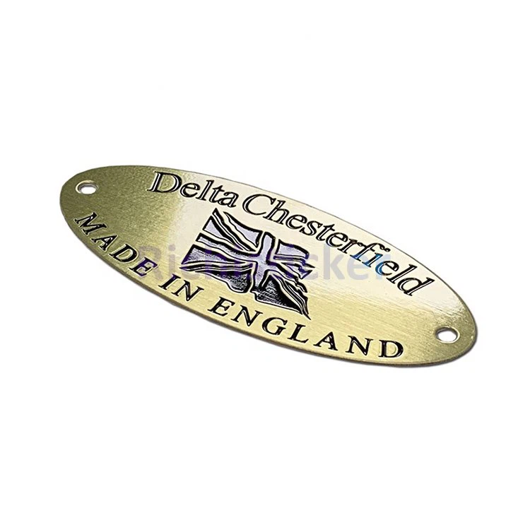 Brass Nameplates With Holes
