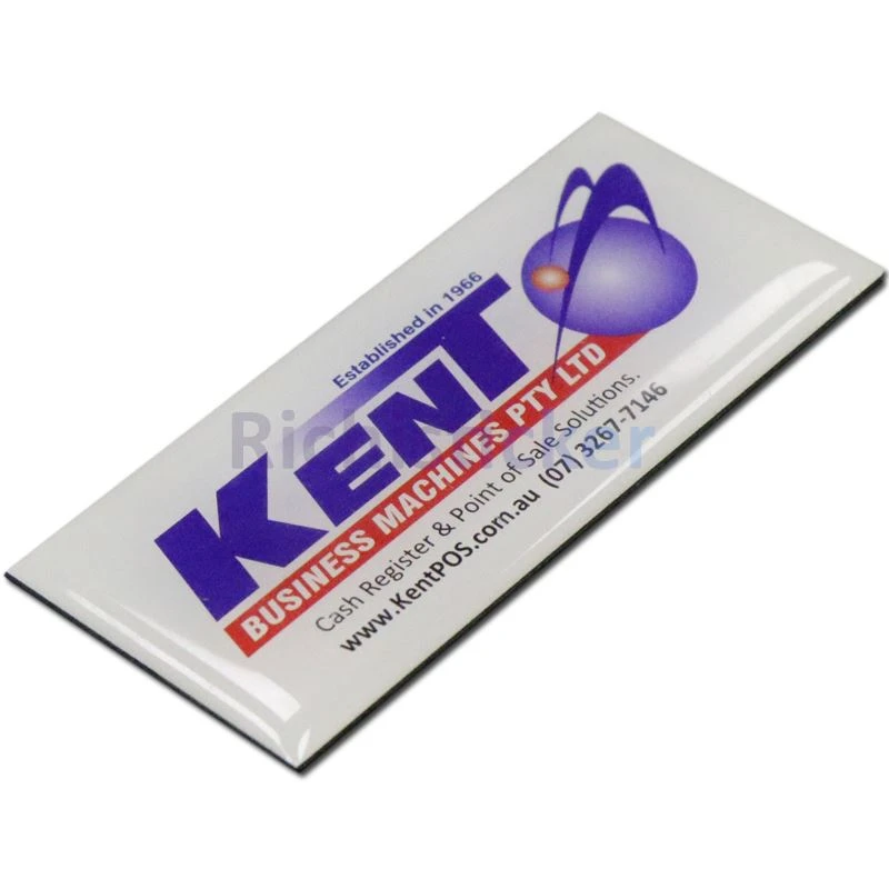 Label kubah resin yang tidak menguning